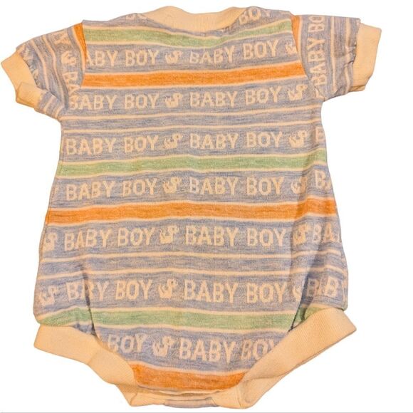 Healthtex vintage Baby Boy‎ word outfit size 3 months - Picture 3 of 6